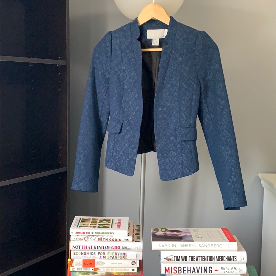 Structured Blazer *W/ Functional Pockets*